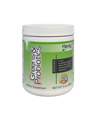 Hardy Greens & Probiotics Powder 225g
